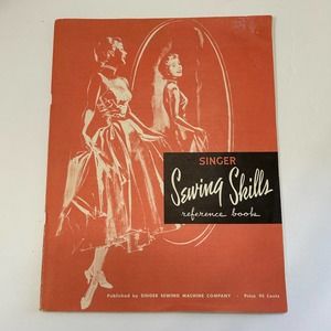 Vintage 1950's Singer Sewing Skills Reference Book